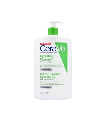 CeraVe Hydrating Cleanser Creme de Limpeza Hidratante 1000ml