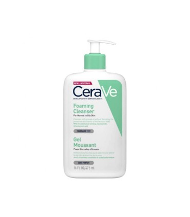 CeraVe Foaming Cleanser Gel Espuma de Limpeza Purificante 473ml