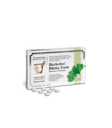 BioActivo Biloba Forte 100mg 60 comprimidos