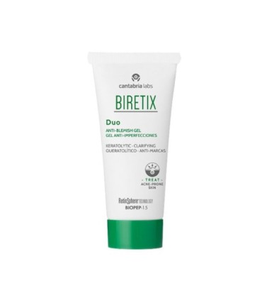 Biretix Duo Gel de Rosto Esfoliante Purificante Anti-Acne 30ml