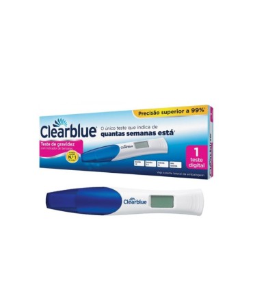 Clearblue Teste de Gravidez Indicador de Semanas 1 unidade