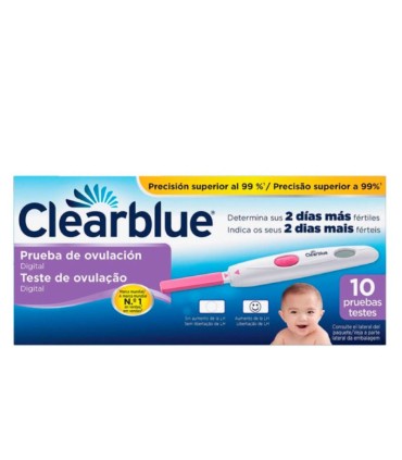 Clearblue Teste de Ovulação 10 unidades