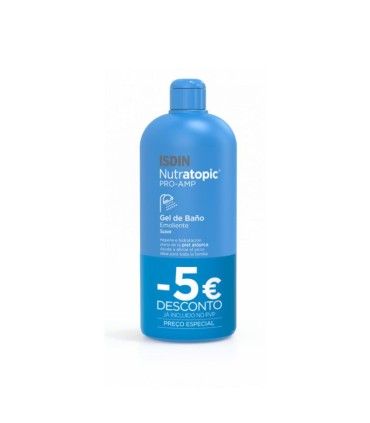 Isdin Nutratopic Pro-AMPGel De Banho Emoliente Pele Atópica 750ml