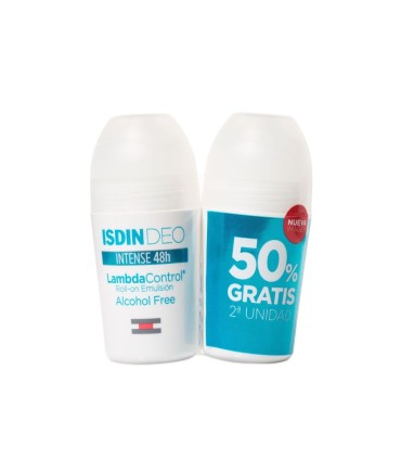Isdin Lambda Control Desodorizante Roll-on 2x50ml