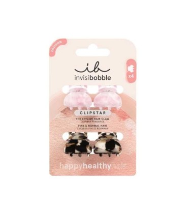 Invisibobble Clipstar Molas Cabelo 4 unidades