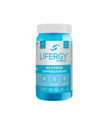 Lifergy Gummies No Stress Ashwagandha 60 gomas