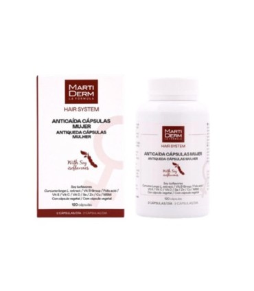 Martiderm Hair System Cápsulas Antiqueda Mulher 120 cápsulas