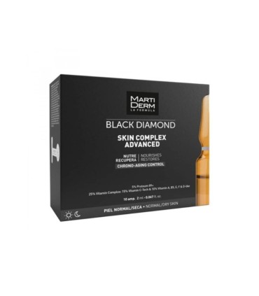 Martiderm Black Diamond Skin Complex Advanced 10 Ampolas