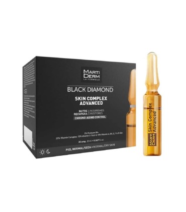 Martiderm Black Diamond Skin Complex Advanced 30 Ampolas