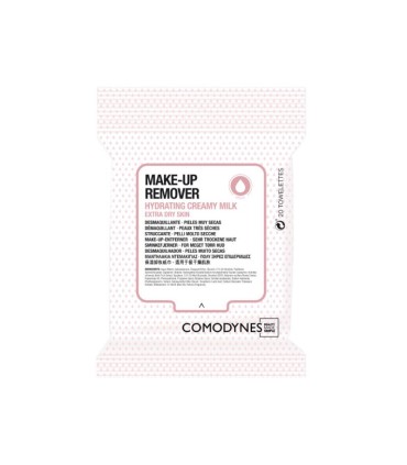 Comodynes Make-Up Remover Pele Muito Seca 20 Toalhitas