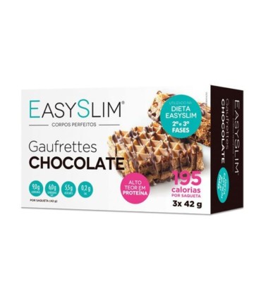 EasySlim Gaufrettes Chocolate 3x42g