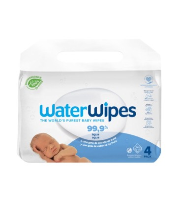 WaterWipes Bio Toalhitas para Bebé 4x60 unidades