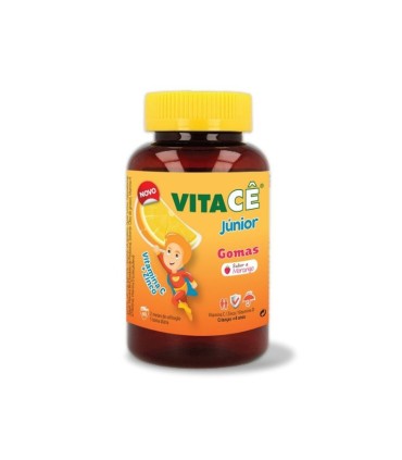 Vitacê Júnior Gomas Morango 60 Gomas