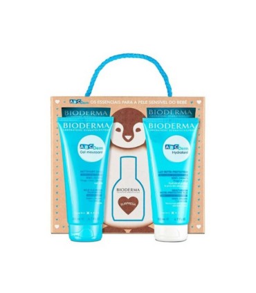 Bioderma Coffret ABCderm Leite 200ml + Gel 200ml + H2O 100ml