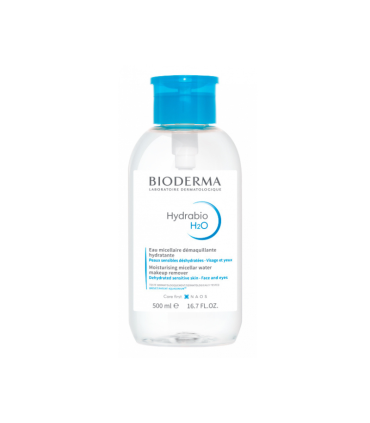 Bioderma Hydrabio H2O Solução Micelar Pump Reverse 500ml