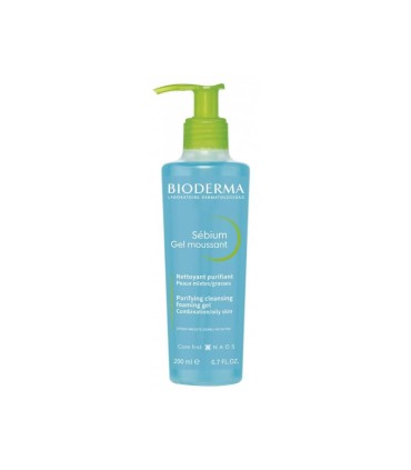 Bioderma Sébium Moussant Gel de Limpeza 200ml