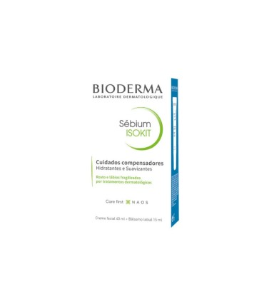 Bioderma Isokit Sébium Hydra Creme 40ml + Atoderm Bálsamo Labial 15ml