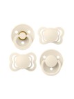 Bibs Pack 4 Chupetas Try It Ivory