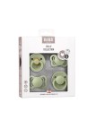 Bibs Pack 4 Chupetas Try It Sage