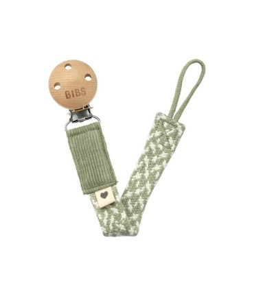 Bibs Porta Chupetas Sage/Ivory