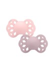 Bibs Infinity 2 Chupetas Blossom/Dusky Lilac 0-6 meses