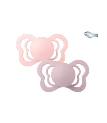 Bibs Couture 2 Chupetas Blossom/Dusky Lilac 6-18 meses