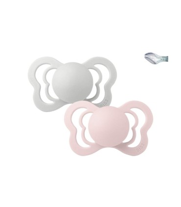 Bibs Couture 2 Chupetas Haze/Blossom 0-6 meses