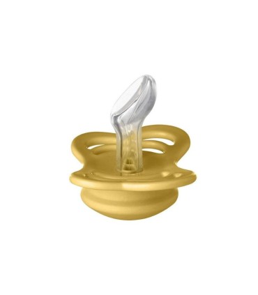 Bibs Couture 2 Chupetas Mustard/Petrol 0-6 meses