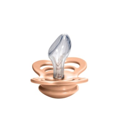 Bibs Couture 2 Chupetas Pink Plum/Peach 6-18 meses