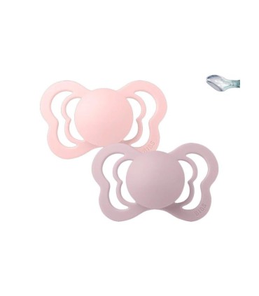 Bibs Couture 2 Chupetas Blossom/Dusky Lilac 0-6 meses