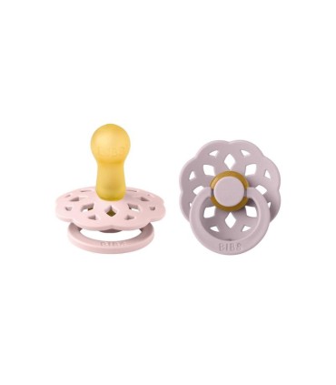 Bibs Boheme 2 Chupetas Blossom/ Dusky Lilac 0-6 meses