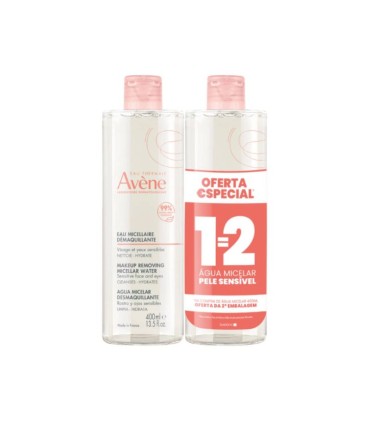 Avène Água Micelar Desmaquilhante 2x400ml