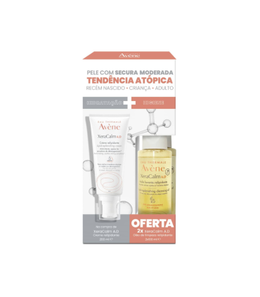 Avène Kit Xeracalm AD Bálsamo 200ml Oferta Óleo de Limpeza 100ml