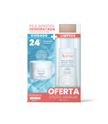 Avène Hydrance Aqua-Gel 50ml + Água Micelar 100ml