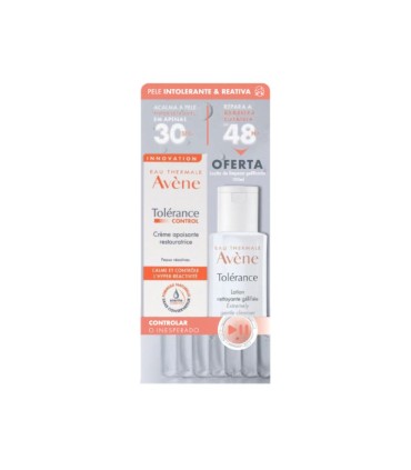 Avène Tolérance Control Creme Reparador 40ml + Loção limpeza 100ml