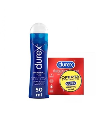 Durex Play Original Lubrificante 50ml + Oferta 3 Preservativos