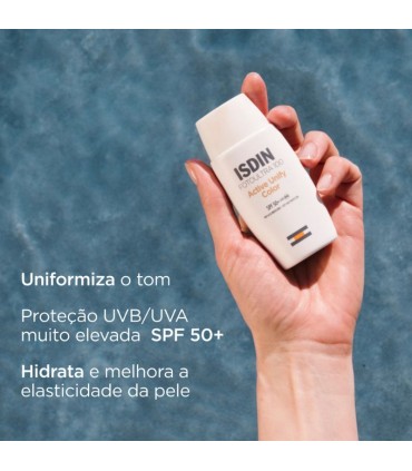 Isdin FotoUltra 100 Active Unify Color Fluído com Cor SPF50+ 50ml