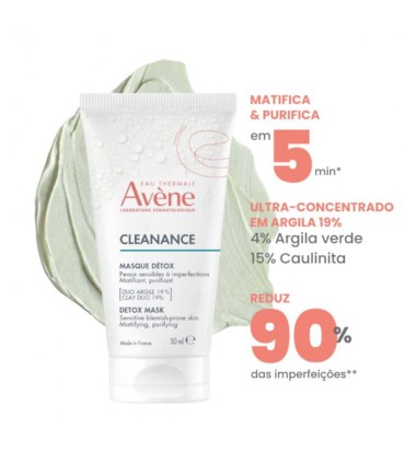 Avène Cleanance Máscara Detox 50ml