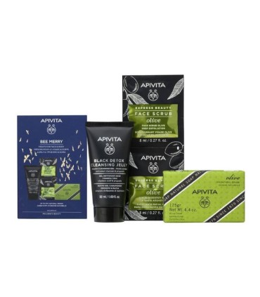 Apivita Coffret Bee Merry Rosto e Corpo