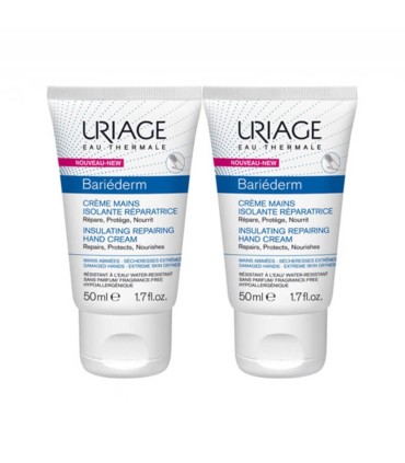 Uriage Bariéderm Creme de Mãos 2x50ml