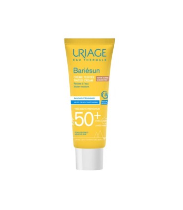Uriage Bariésun Creme com Cor Dourado SPF50+ 50ml
