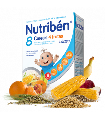 NUTRIBÉN 8 cereais 4 frutas LA 300g