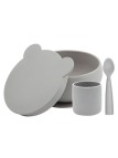 Minikoioi Conjunto de Alimentação BLW Set I Cinza
