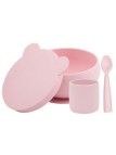Minikoioi Conjunto de Alimentação BLW Set I Rosa