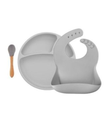 Minikoioi Conjunto de Alimentação BLW Set II Cinza