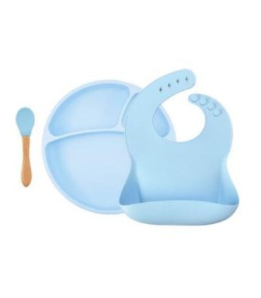 Minikoioi Conjunto de Alimentação BLW Set II Azul