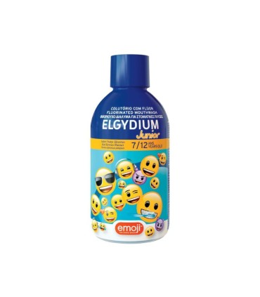 Elgydium Júnior Emoji Colutório 7-12anos 500ml