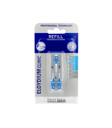 Elgydium Clinic Recarga para Escovilhão Azul 3 unidades