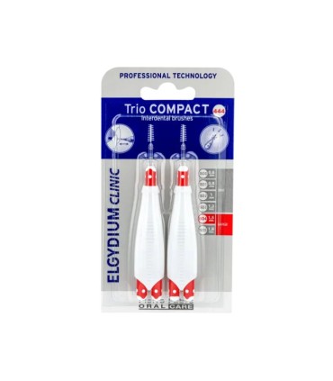 Elgydium Clinic Trio Compact Escovilhão Largos 2 unidades