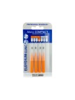 Elgydium Clinic Mono Compact Escovilhão Laranja 4 unidades